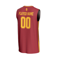 USC Trojans GameDay Greats NIL Pick-A-Player Lightweight Basketball Fashion Jersey - Cardinal