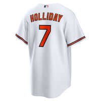 Baltimore Orioles Jackson Holliday Nike White Home Replica Jersey
