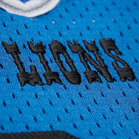 Detroit Lions Calvin Johnson Mitchell & Ness Blue 2007 Authentic Throwback Retired Player Jersey