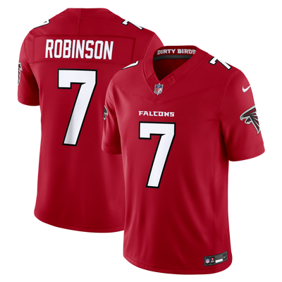 Atlanta Falcons Bijan Robinson Nike Red Team Vapor F.U.S.E. Stitched Limited Jersey
