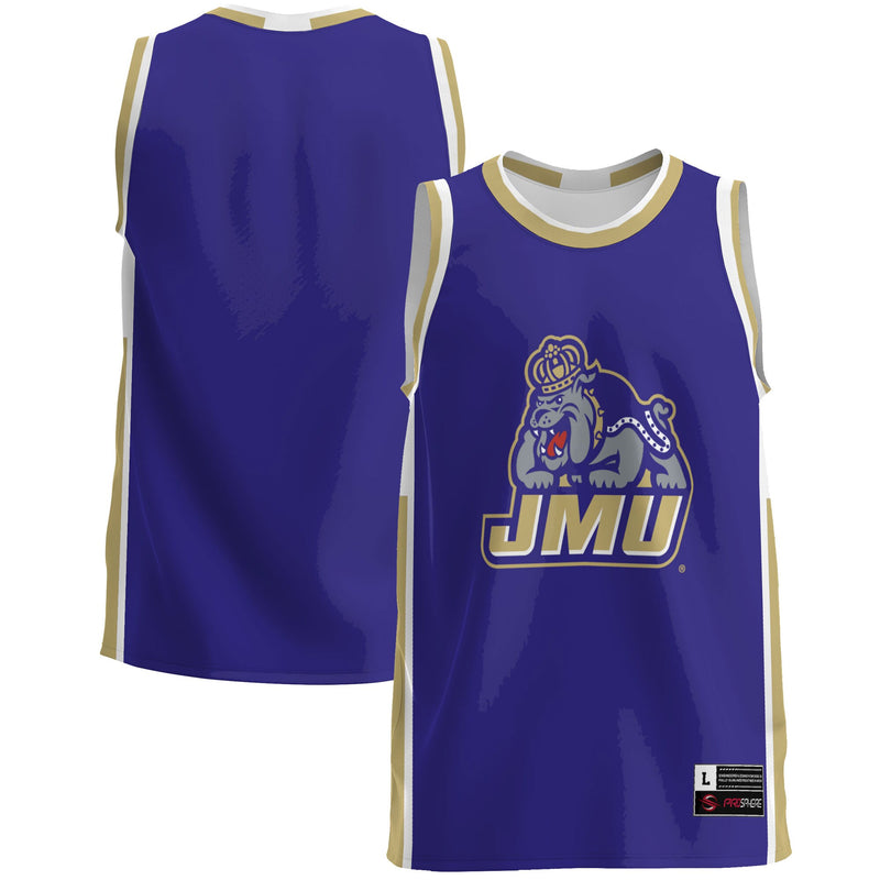 James Madison Dukes GameDay Greats Lightweight Basketball Jersey - Purple