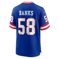 New York Giants Carl Banks Nike Royal Retired Player Alternate Game Jersey
