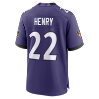 Baltimore Ravens Derrick Henry Nike Purple Team Game Jersey