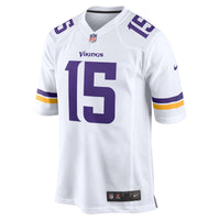 Minnesota Vikings Dallas Turner Nike White Game Jersey