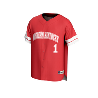 #1 Western Kentucky Hilltoppers GameDay Greats Lightweight Collegiate Baseball Fashion Jersey - Red