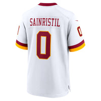 Washington Commanders Mike Sainristil Nike White Game Super Bowl Era Jersey