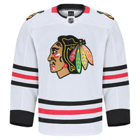 Chicago Blackhawks Fanatics White Away Authentic Pro Jersey