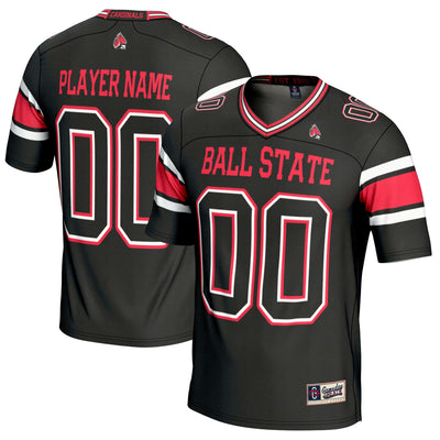 Ball State Cardinals GameDay Greats NIL Pick-A-Player Football Jersey - Black