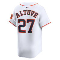 Houston Astros Jose Altuve Nike White Home Limited Player Jersey