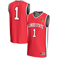 #1 Illinois State Redbirds GameDay Greats Lightweight Basketball Jersey - Red
