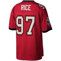 Tampa Bay Buccaneers Simeon Rice Mitchell & Ness Red Legacy Replica Jersey