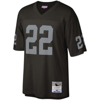 Las Vegas Raiders Mike Haynes Mitchell & Ness Black Legacy Replica Jersey