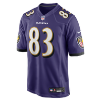 Baltimore Ravens LaJohntay Wester Nike Purple Team Game Jersey