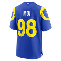 Los Angeles Rams Jaxson Moi Nike Royal Game Jersey