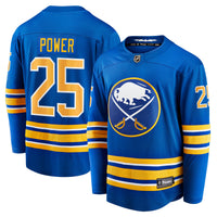 Buffalo Sabres Owen Power Fanatics Royal Home Breakaway Player Jersey