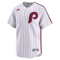 Philadelphia Phillies Nike White Cooperstown Collection Limited Jersey