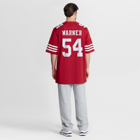 San Francisco 49ers Fred Warner Nike Scarlet Team Game Player Jersey