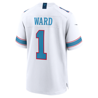 Tennessee Titans Cameron Ward Nike White Game Jersey