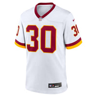 Washington Commanders Austin Ekeler Nike White Game Super Bowl Era Jersey