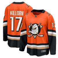 Anaheim Ducks Alex Killorn Fanatics Orange Home Breakaway Jersey