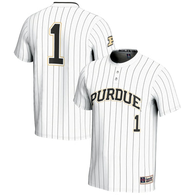 #1 Purdue Boilermakers GameDay Greats Lightweight Softball Jersey - White