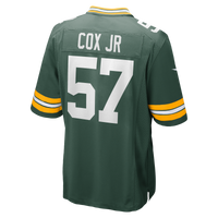 Green Bay Packers Brenton Cox Jr. Nike Green Game Jersey