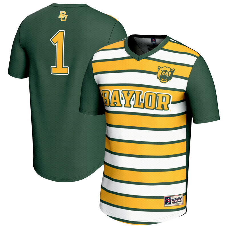 #1 Baylor Bears GameDay Greats Lightweight Soccer Fashion Jersey - Green
