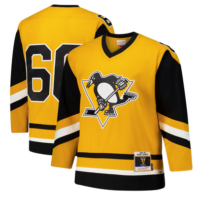 Pittsburgh Penguins Mario Lemieux Gold 1984-85 Power Play Jersey