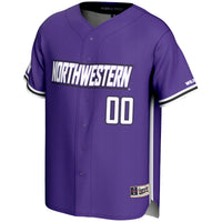 Northwestern Wildcats GameDay Greats NIL Pick-A-Player Lightweight Baseball Jersey - Purple