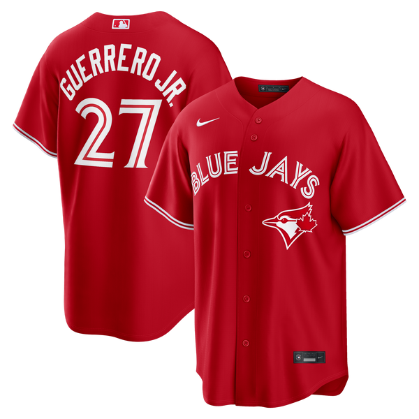 Toronto Blue Jays Vladimir Guerrero Jr. Nike Red Canada Day Replica Jersey