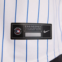 New York Mets Francisco Lindor Nike White Home Limited Jersey