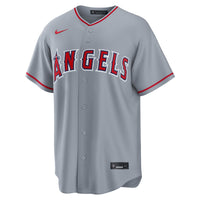 Los Angeles Angels Mike Trout Nike Gray Road Replica Jersey