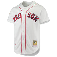 Boston Red Sox Nomar Garciaparra Mitchell & Ness White 1997 Cooperstown Collection Authentic Jersey