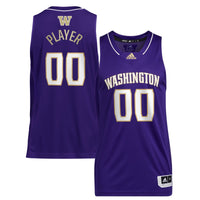 Washington Huskies adidas Pick-A-Player NIL Basketball Jersey - Purple