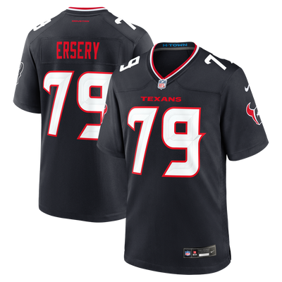 Houston Texans Aireontae Ersery Nike Navy Team Game Jersey
