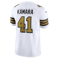 New Orleans Saints Alvin Kamara Nike White Alternate Vapor F.U.S.E. Limited Jersey