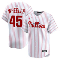 Philadelphia Phillies Zack Wheeler Nike White Home Limited Player Jersey