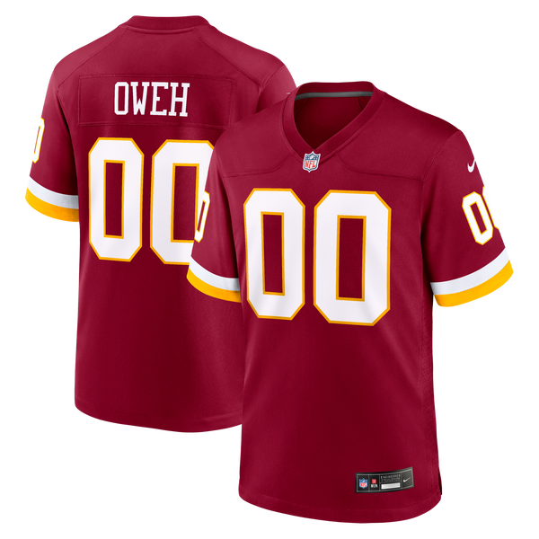Washington Commanders Odafe Oweh Nike Burgundy Game Jersey