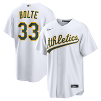 Athletics Henry Bolte Nike White Home Replica Jersey