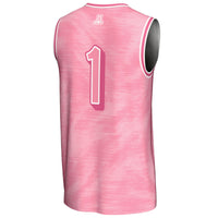 #1 Arizona Wildcats GameDay Greats Lightweight Basketball Fashion Jersey - Pink