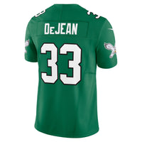 Philadelphia Eagles Cooper DeJean Nike Kelly Green Alternate 2 Vapor F.U.S.E. Limited Jersey