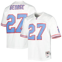 Houston Oilers Eddie George Mitchell & Ness White Legacy Replica Jersey