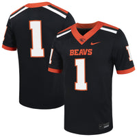 #1 Oregon State Beavers Nike Untouchable Football Jersey – Black