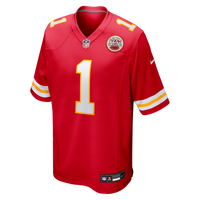 Kansas City Chiefs Number 1 Groom Nike Red Game Jersey