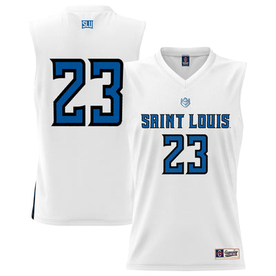 #23 Saint Louis Billikens GameDay Greats Lightweight Basketball Jersey - White
