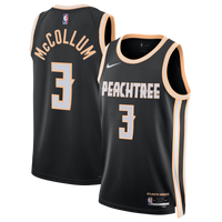 Nike Atlanta Hawks 2025/26 Nike City Edition Swingman Jersey - Black - CJ McCollum