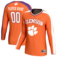 Clemson Tigers GameDay Greats NIL Pick-A-Player Lightweight Collegiate Volleyball Fashion Jersey - Orange
