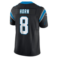 Carolina Panthers Jaycee Horn Nike Black Vapor F.U.S.E. Limited Jersey