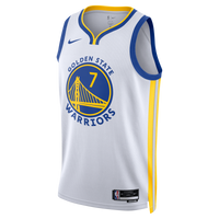 Golden State Warriors Nike Association Edition Swingman Jersey - White - Kristaps Porziņģis