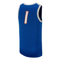 #1 Boise State Broncos Nike Replica Basketball Jersey - Royal